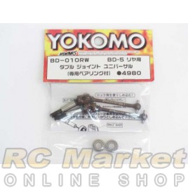 YOKOMO BD-010RW Rear Double Joint CVD (with Bearing)for BD7/BD5 YOKOMO BD-010RW Rear Double Joint CVD (with Bearing)for BD7/BD5
