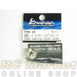 KAWADA PNB-34 Super Duralumin Pinion Gear 34T 64P