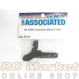 ASSOCIATED 4721 RC12R6 Chassis Brace Set, Left and Right