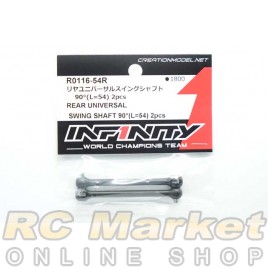 INFINITY R0116-54R IF18 Rear Universal Swing Shaft 90° (L=54) 2pcs