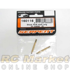 SERPENT 160116 Shock RCM Shaft Long Tin Coated (2) SERPENT 160116 Shock RCM Shaft Long Tin Coated (2)