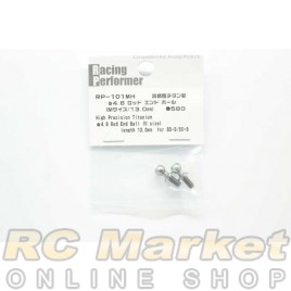YOKOMO RP-101MH High Precision Titanium Φ4.8 Rod End Ball (M size/13.0mm) 