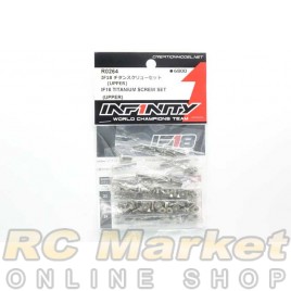 INFINITY R0264 IF18 Titanium Screw Set (Upper)