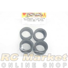 YOKOMO TF-4662SA Front CRT "SA" Rubber Tire (T-Pink/4pcs) for 1/12 Racing