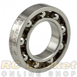 NOVAROSSI 16001 Rear Ball Bearings Ø14,5x26x6mm - 11 steel balls