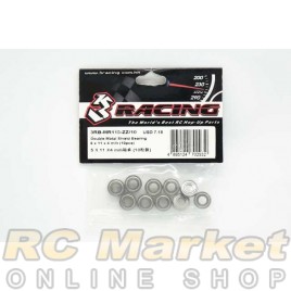 3RACING 3RB-MR115-ZZ/10 Double Metal Shield Bearing 5x11x4mm (10pcs)