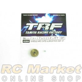 TAMIYA 42264 04 Module Hard Coated Aluminum Pinion Gear (34T)