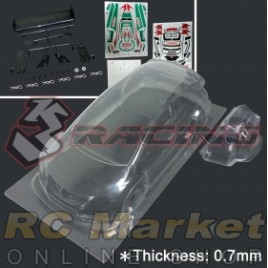3RACING LBD-CIVICMK9/V2/HK Civic MK9 Body (1pc) 0.7mm 3RACING LBD-CIVICMK9/V2/HK Civic MK9 Body (1pc) 0.7mm