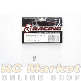 3RACING 3RB-MR63-ZZ/W2/2 Double Metal Shield Bearing 3x6x2.5mm (2pcs)