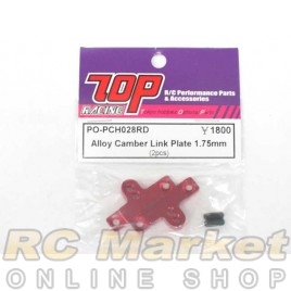 TOP PO-PCH028RD Alloy Camber Link Plate 1.75mm (2 pcs)