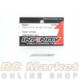 INFINITY R0061 IF18 Front Upper Arm Shaft 2pcs