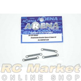 ARENA X20-SBS05 Suspension Bracket Space 0.5mm For SERPENT X20 (4)