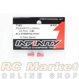 INFINITY T183 IF14-2 Alum. Steering Post 11.7mm (2pcs)