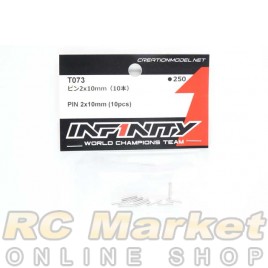 INFINITY T073 IF14-2 Pin 2x10mm (10pcs)