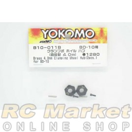 YOKOMO B10-011B Brass 4.0mm Clamp Wheel Hub (2pcs) for BD10