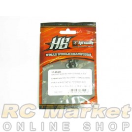 HOT BODIES 114528 Dual Pivot Block Set FR/RF 1.0 degree (Black)