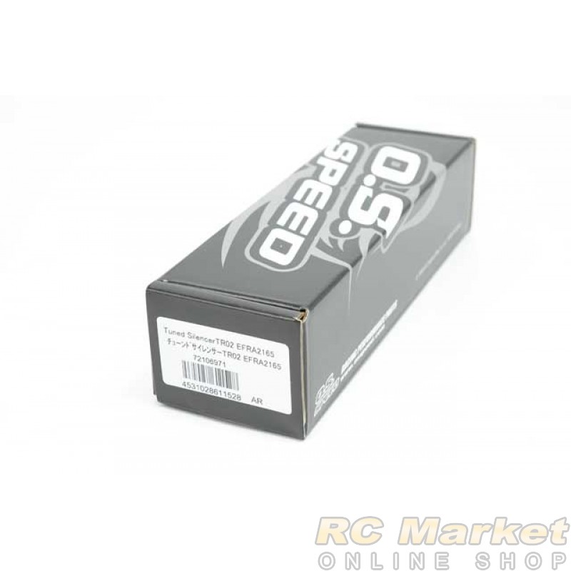 O.S. SPEED 72106971 Tuned Silencer TR02 EFRA2165