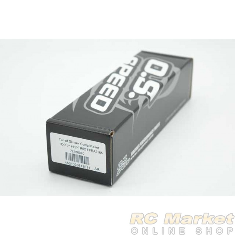 O.S. SPEED 72106970 Tuned Silencer Complete set TR02 EFRA2165