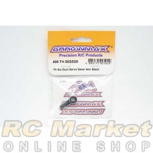 ARROWMAX T4-302525 T4 Aiu Dual Servo Saver Arm Black ARROWMAX T4-302525 T4 Aiu Dual Servo Saver Arm Black
