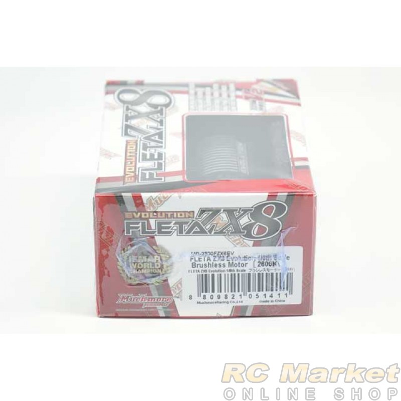 MUCH MORE MR-2600FZX8EV FLETA ZX8 Evolution 1/8th Scale Brushless Motor (2600KV)