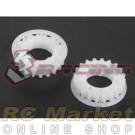 3RACING SAK-07C Center Pulley Set 22T For Sakura Zero