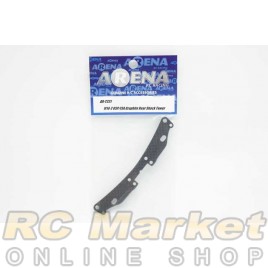 ARENA T221 IF14-2 USP/ISA Graphite Rear Shock Tower ARENA T221 IF14-2 USP/ISA Graphite Rear Shock Tower